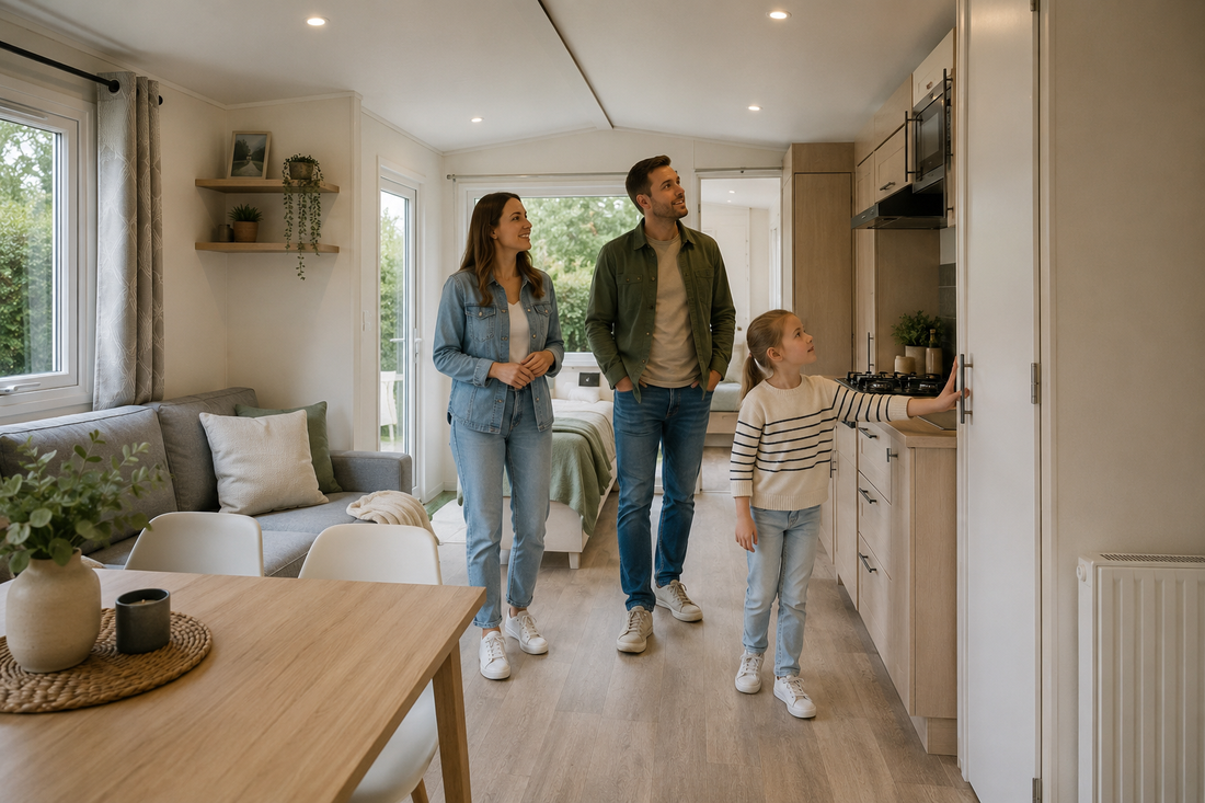 Nieuwe stacaravan of model op bestaande staanplaats