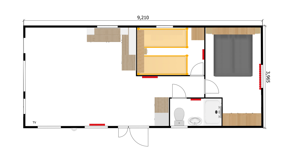 Plan du LOVE ATLANTIC 930