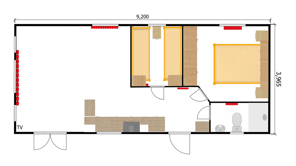 Plan du LOVE ECHO 930
