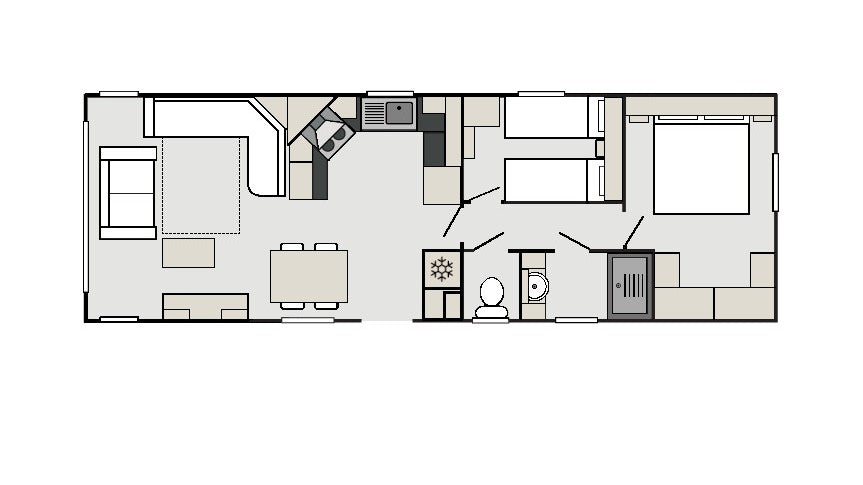 Plan du DELTA VERONA 1100/2 
