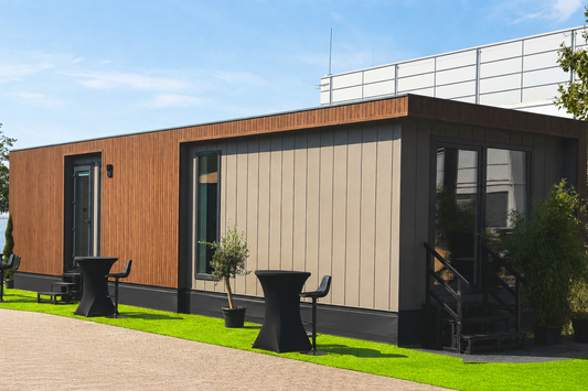Buitenaanzicht Harmony Chalet