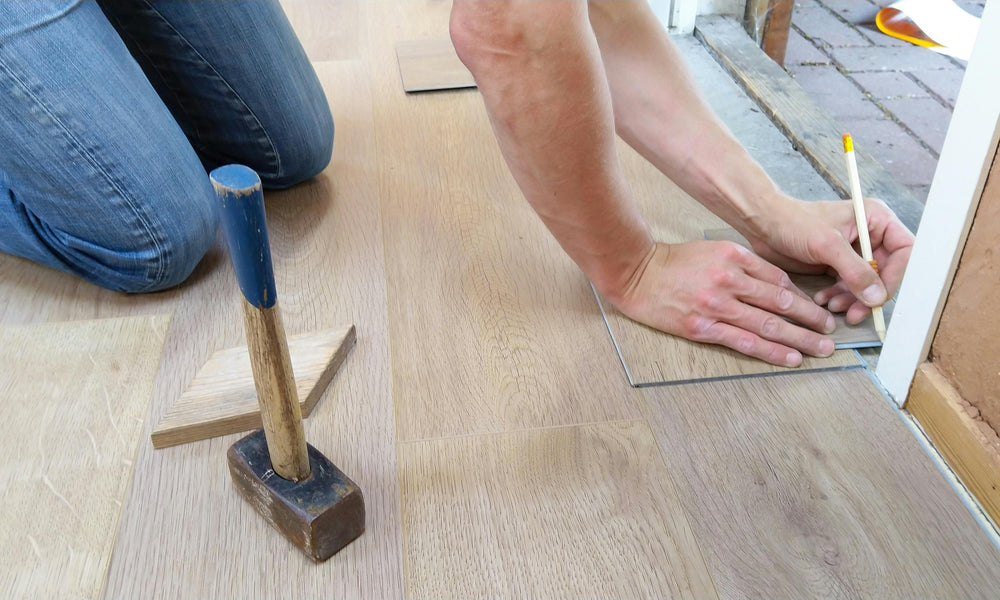 Afwerkingswerken bij een stacaravan of chalet